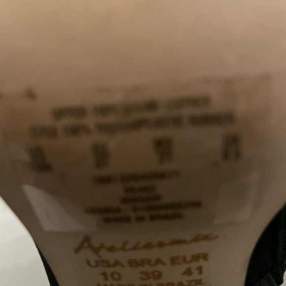 Ateliermix black leather:suede boots 10 - Picture 8 of 8